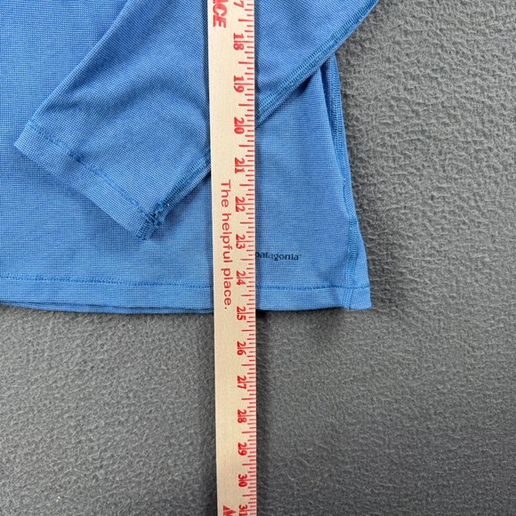 Patagonia Performance Shirt Women L V-Neck Athletic Base Layer Wicking Hike - Picture 4 of 8
